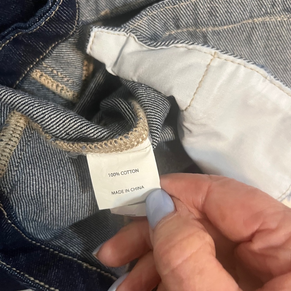 DISSH Dark Blue Denim Button-Front Vest - Picture 8 of 8